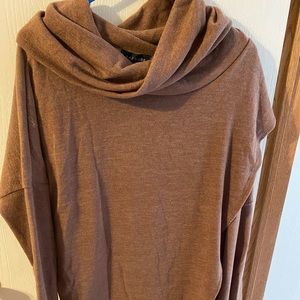 BNWOT WRAP SWEATER WITH COWL NECK